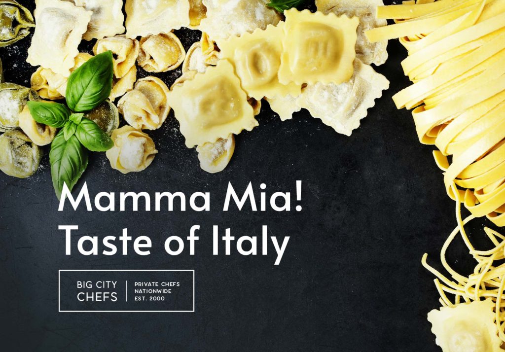 Big City Chefs - Dinner Parties & Cooking Classes - Mamma Mia! Taste of Italy